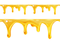 蜂蜜 液体 滴落 溢出 浓稠 奶油 柚子茶 蜜汁 广告 边缘 素材 前景 黄色 
