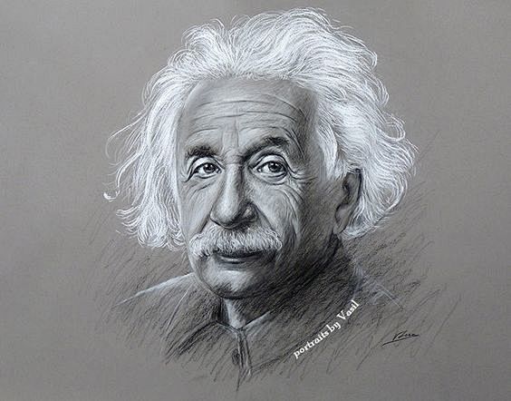 12-11 20:39:19albert einstein by vasilart素描sumedesign同采自www