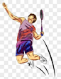 Little Fit Clipart Vector, Badminton Fitness Little Boy, Boy Clipart, Sports Fitness Figure Illustration, Badminton Fitness PNG Image For Free Download