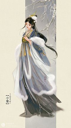 Miao幺儿采集到C插画——服装