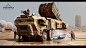 AIR DEFENSE ARMORED TRUCK B-MD BUFFALO, Albert Ramon Puig : Truck cleaning, in the Blue Horse air base in deserts of Komota,peninsula of Hatry ( Planet Capital III)<br/>Personal Sci-fi Universe Project