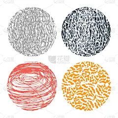 圆形,线条,边框,铅笔,现代,品牌名称,铅笔画,背景,画画,喷溅