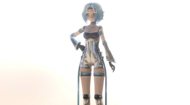 可爱Ani-Chan 3D模型_资源下载...