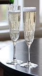 Waterford Lismore Diamond Toasting Flute from Crystal Classics: 