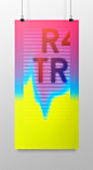 Ravetrain Identity Poster : Identity posters for music production. 