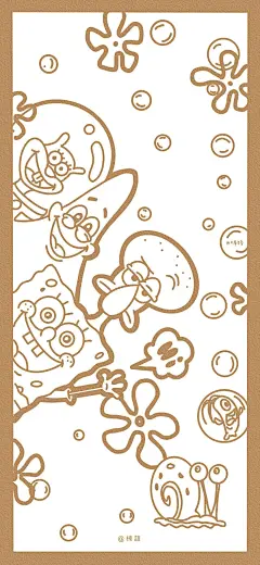 海绵宝宝，派大星壁纸