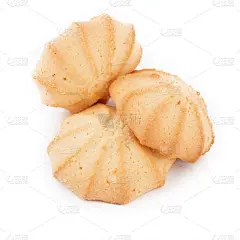酥饼,白色,分离着色,舢板船,垒起,饼干,水平画幅,纹理效果,形状