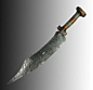 Mangbetu dagger gro.jpg - African sword and knife - African Weapons