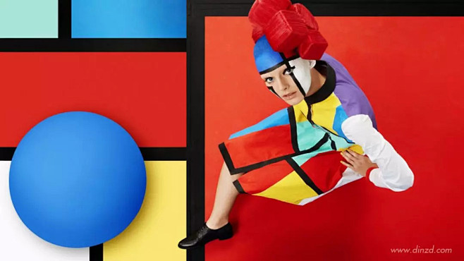 mondrianstyle蒙德里安风格用尽一生构筑完美平衡