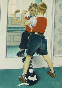 骑猪撇标枪采集到Norman Rockwell