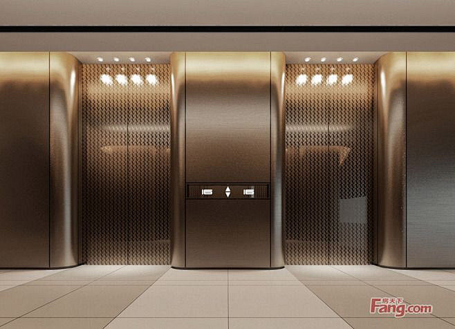 电梯厅 大堂 电梯 走廊 通道 过道 l...