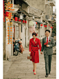 妈妈看完感动哭了的90年代复古婚纱照来了