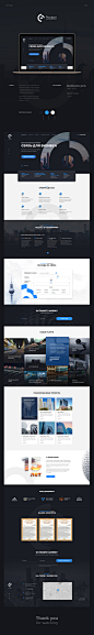 Rosfon website redesign on Behance