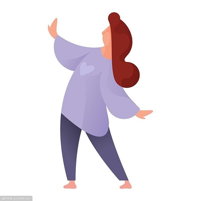UI人物办公商务生活插图插画AI矢量设计...