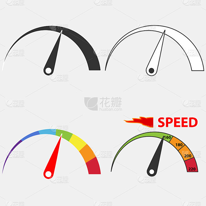 速度计速度图标