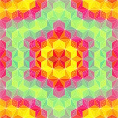 抽象马赛克模式