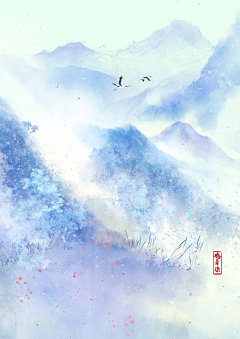 吴泽滨采集到中国风，山水画