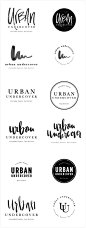 Brand Launch: Urban Undercover - Salted Ink Design Co. | logo concepts | logo…: 