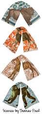 Wow, these animal scarves are amazing! How clever! {thomas paul}
