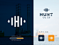 H Letter Logo Design | Hunt Oil Company print animation graphic design best designer uidesign logo mark logos oil a b c d e f g h i j k l m n h letter logo business brandidentity typography symbol freelancer logotype creative modern logo branding