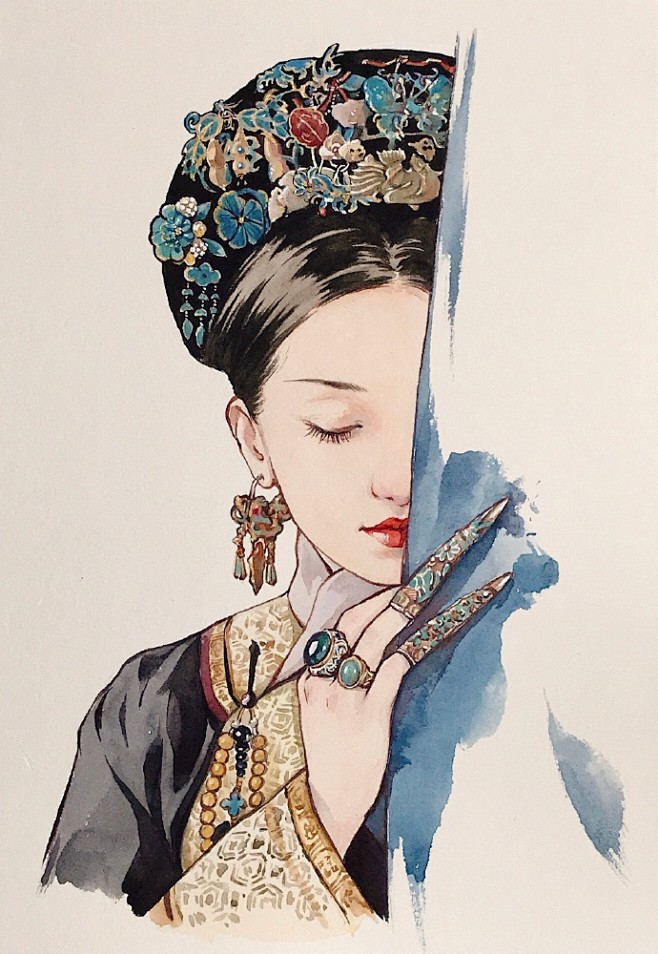 水彩古风人物~

by@安浅浅_Asak...