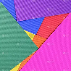 一套彩色绉纸近照