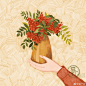 Procreate超话#田小状iPad插画课#企鹅妈妈商业插画课超话 @田小状 @企鹅插画工作室 @企鹅妈妈Alice 静物九图 ​​​​