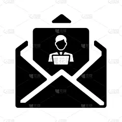 求职信的图标