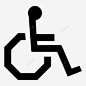 无障碍轮椅用户体验 图标 标识 标志 UI图标 设计图片 免费下载 页面网页 平面电商 创意素材