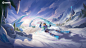 #王者春节冰雪周# #哪吒新皮肤雪上飞焰#号外！号外！下雪啦！峡谷下雪啦！一下雪，峡谷就变成了......冰雪才是这个春节最特别的主题！