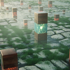 快看丿有灰机采集到C4D-超现实