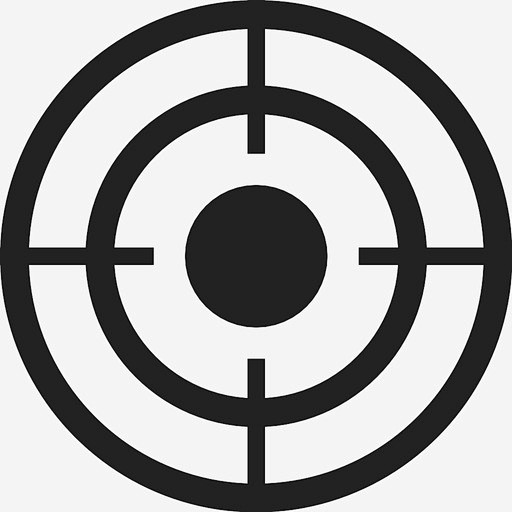 瞄准靶心十字线 https://88ICON.com 瞄准 靶心 十字线 射击