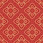 中式古典古风花纹传统红色喜庆纹样背景图案背景 (19)