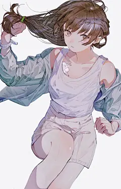二次元/立绘/日系 日本插画师 あすぱら 作品
花瓣关注原画人，推荐更多精选素材，绘画更有灵感