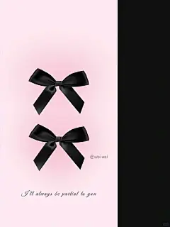 日系ins系列｜蝴蝶结壁纸