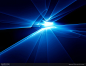 蓝色光效折射背景高清图片 - 素材中国16素材网