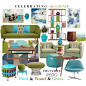 #polyvorehqredo
#contestentry

A lounging space for collaboration- filled with warm woods, flexible and comfortable seating and work space and color inspired by adjacent Polyvore spaces- accented in artwork and accessories.