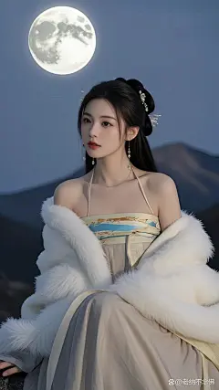 月下美人，需要拿来做壁纸#古典...@老纳不念佛的动态