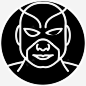 绅士卡通人物强者图标 超级 icon 标识 标志 UI图标 设计图片 免费下载 页面网页 平面电商 创意素材