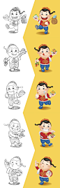 休闲食品-品牌吉祥物设计 - 视觉中国设计师社区