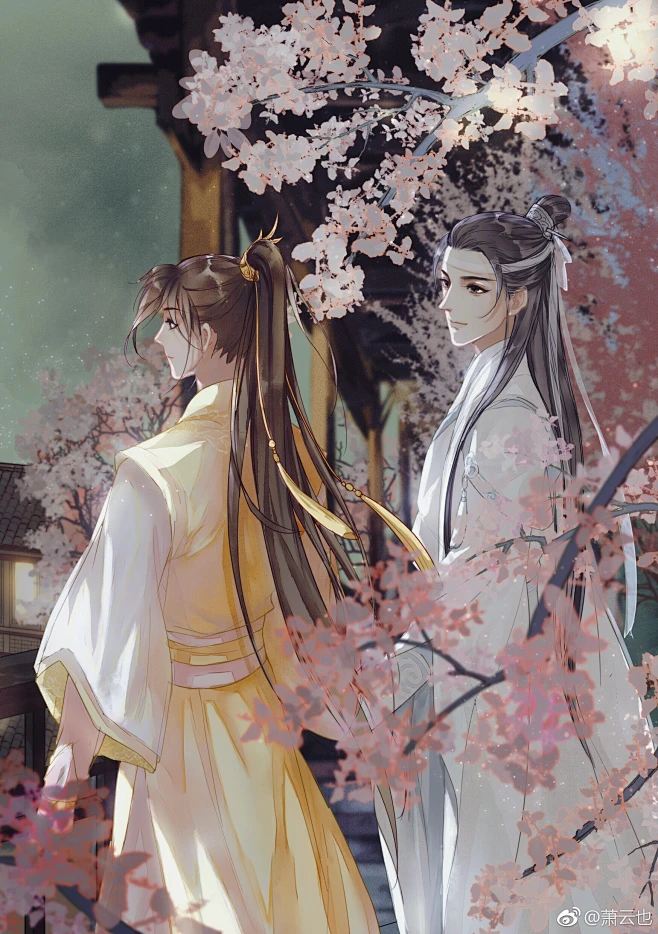 【追凌】魔道祖师同人手绘 萧云也/绘-花瓣网