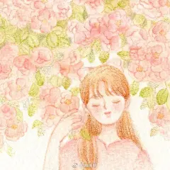 小清新水彩插画，青葱岁月~   ins：by.rana ​ ​​​​