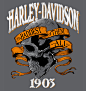 关于Harley Davidson哈雷的创意插画作品