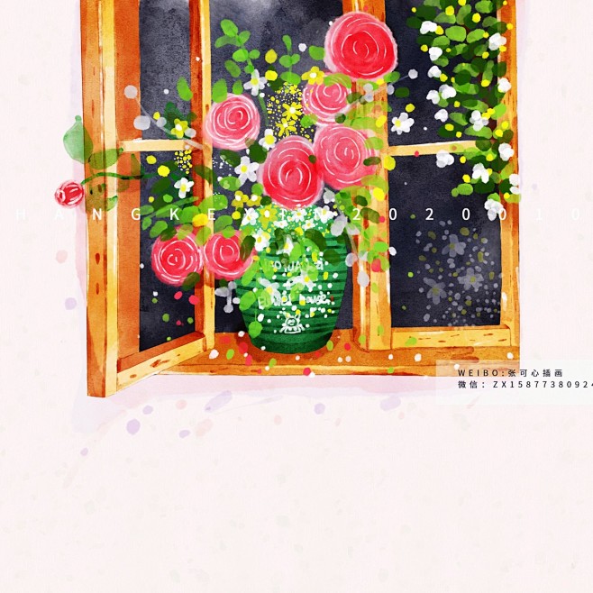 愿你的心灵像开满鲜花的窗户一样 ，美丽绚...