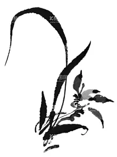 兰花  - 源文件下载【酷图网】百花争艳,国画百花争艳,国画,花鸟画,花,水墨画,花朵,红花,手绘花朵,手绘花,水墨画花,抽象花,工笔画,月季,牡丹,水墨荷花,