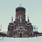 哈尔滨圣索菲亚大教堂
穿越大半个中国，在一场大雪后与你相遇，何其幸运。
摄影超话#哈尔滨身边事##哈尔滨#哈尔滨超话#教堂##下雪了# 2哈尔滨·圣索菲亚大教堂 ​​​​