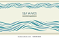 Marine Seamless Pattern Stylized Blue Waves Stock Vector (Royalty Free) 613216568 | Shutterstock