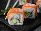 Rolls and sushi for HollyFood cafe : Photography: Pavel ZhukovFood styling: Diana ZhukovaPlace: HollyFood cafe