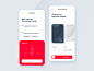 Set Destination & Checkout face id interface data checkout credit cards analytics ui ux design mobility delivery delivery app shipping app shipping interaction ui ux parcels driver boxes payment tracking app app
