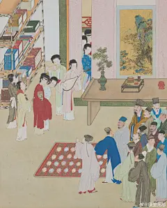 《金瓶梅》插图册页

见娇娘敬济销魂
傻帮闲趋奉闹华筵
傻西门引新娘见醉客
守孤灵半夜口脂香
李萍儿许嫁蒋竹山
玉箫硊受三章约 ​​​